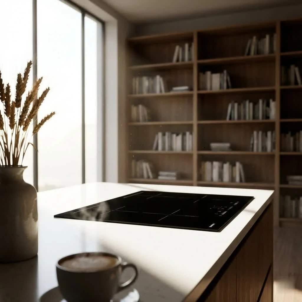 Modern kitchen with a sleek <a href=